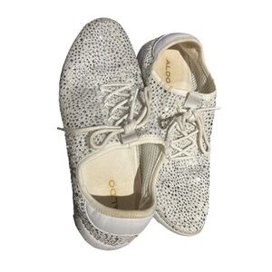 ALDO women’s Rhinestone Fashion Sneakers. Size 9. Normal Wear.